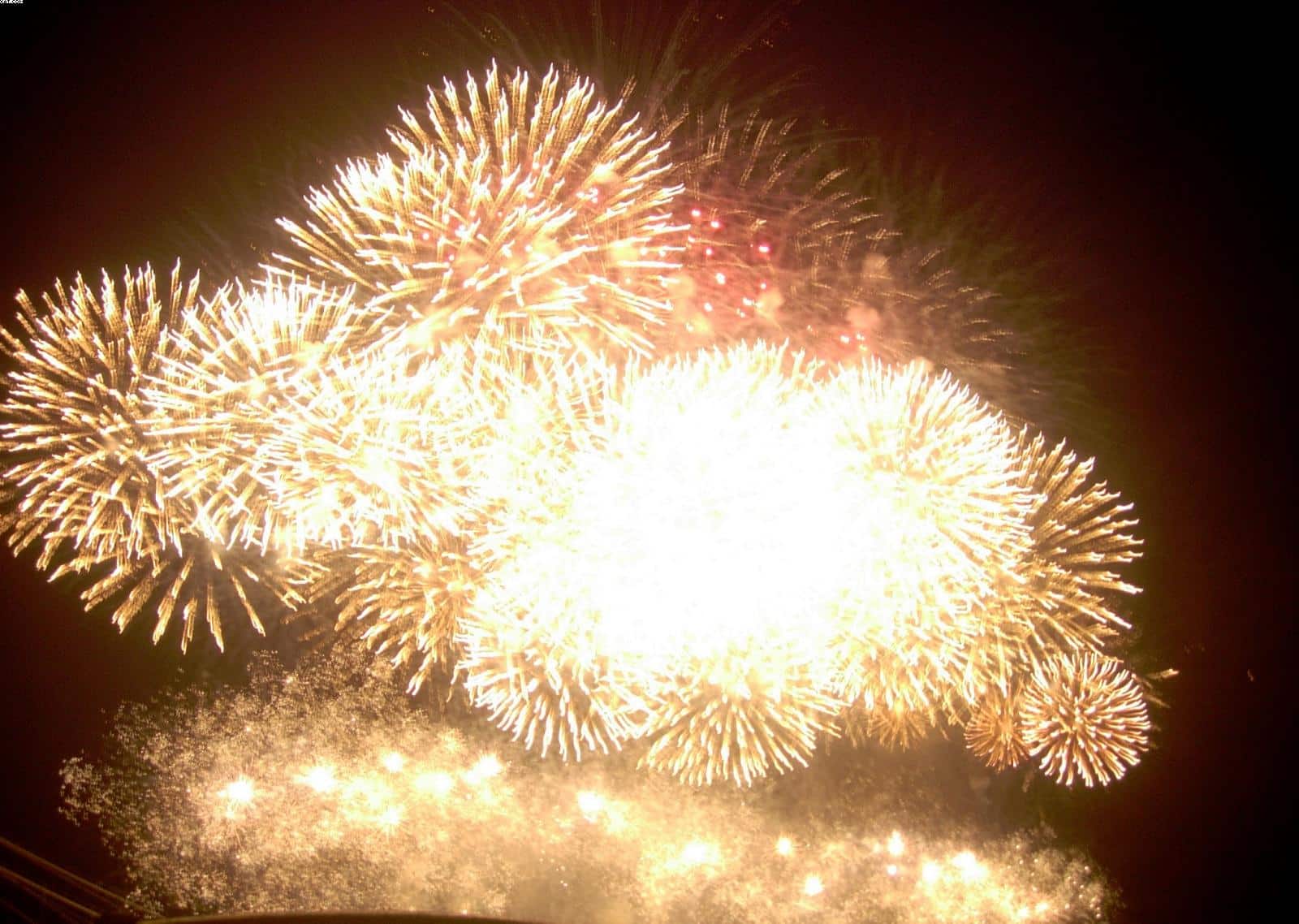 New Year Fireworks in Looe